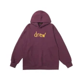 Худи Drew House Yellow Text Logo "Vinous"