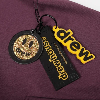 Худи Drew House Yellow Text Logo "Vinous" фото № 8