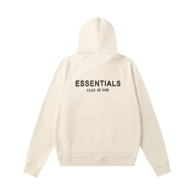 Худи Fear Of God With Black Text Logo On The Back "Cream" фото № 2 Худи Fear Of God With Black Text Logo On The Back "Cream" фото № 2