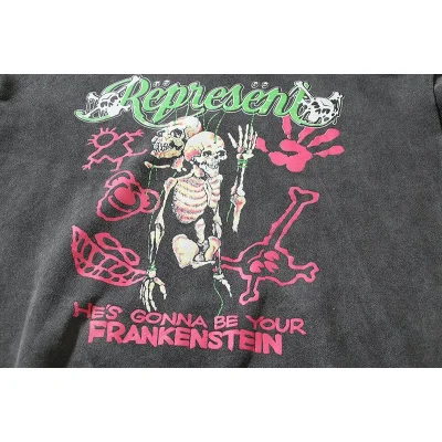 Худи Four Caccus X Represent Valentines Day "Gray" фото № 2