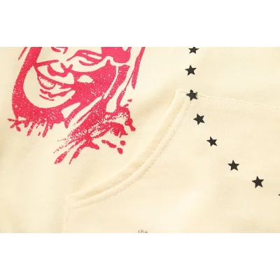 Худи Four Caccus With Different Patterns "Cream" фото № 8