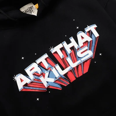 Худи Gallery Dept Art That Kills "Black" фото № 7