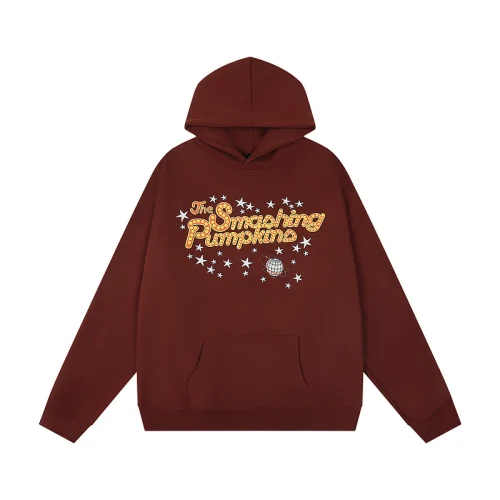 Худи Giant Print Planet And Stars "Brown/Red"