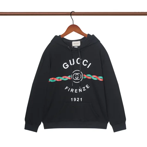 Худи Gucci Large Inscription Above The Brand Logo "Black"