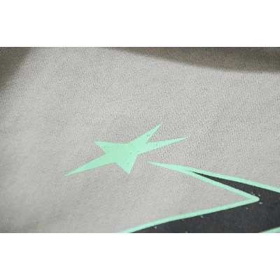 Худи Hellstar X Four Caccus With Logo - Cotton "Gray" фото № 6