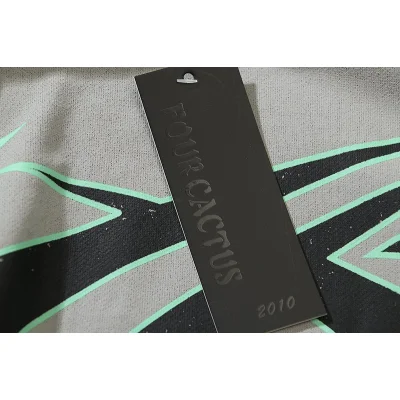 Худи Hellstar X Four Caccus With Logo - Cotton "Gray" фото № 8