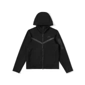 Толстовка Nike Tech Fleece V-line Zipper "Black"