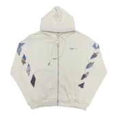 Худи OFF-White Arrows On The Picture Background Zip "White"