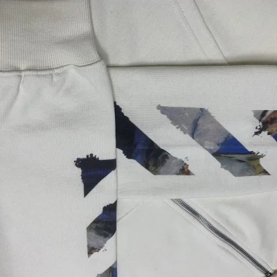Худи OFF-White Arrows On The Picture Background Zip "White" фото № 4