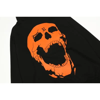 Худи Revenge Orange Skull Scream "Black" фото № 5