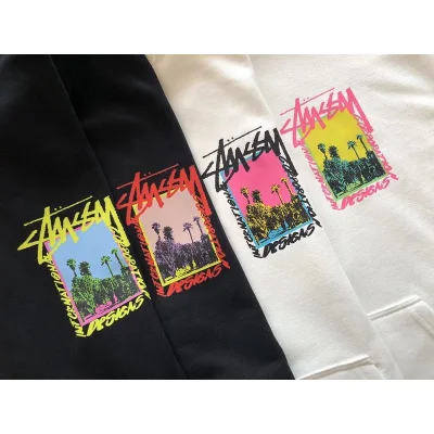Худи Stussy Colorful Scenery Print "Black/Yellow" фото № 6