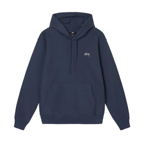 Худи Stussy With Small Logo "Blue"