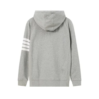 Худи Thom Browne With Stripes ZIP "Gray/White" фото № 2