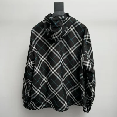 Двусторонняя куртка Burberry Midnight Check "Black Check" фото № 2