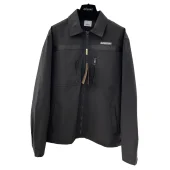 Куртка Burberry White Logo On Black Stripe Miu Miu "Black"