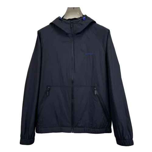 Куртка Burberry Frontside Blue Print Warrios And Horse "Black"