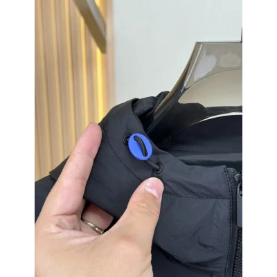 Куртка Burberry Frontside Blue Print Warrios And Horse "Black" фото № 3