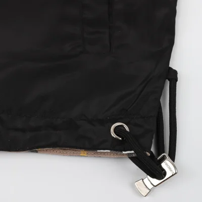 Ветровка Burberry Wide Hood "Black" фото № 3