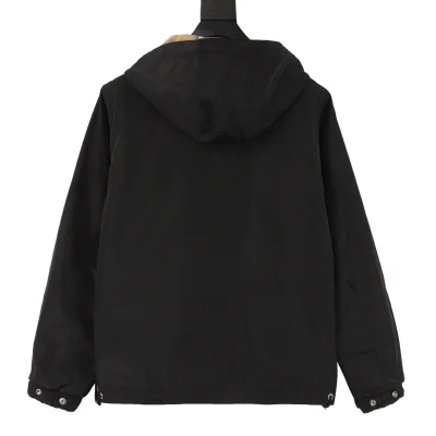Ветровка Burberry Wide Hood "Black" фото № 2