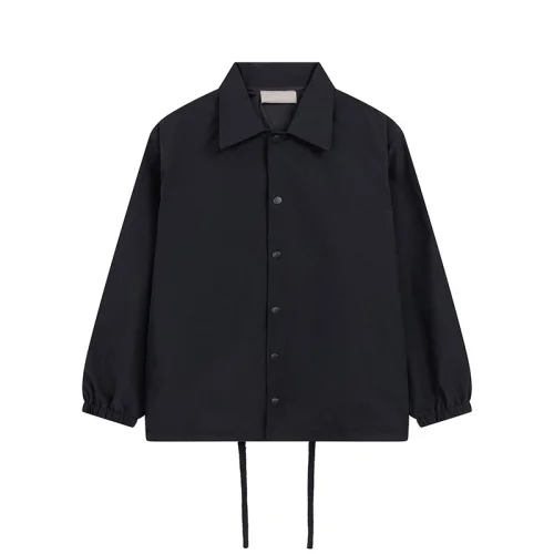 Олимпийка Fear Of God Buttoned "Black"