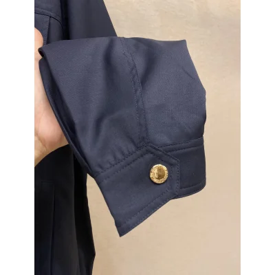 Куртка Miu Miu Front Left Dark Blue Logo Miu Miu "Blue" фото № 6