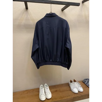 Куртка Miu Miu Front Left Dark Blue Logo Miu Miu "Blue" фото № 2