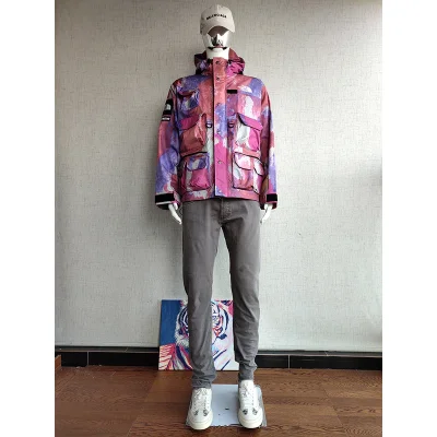 Куртка The North Face X Supreme Logo Large Pockets "Pink" фото № 4 Куртка The North Face X Supreme Logo Large Pockets "Pink" фото № 4