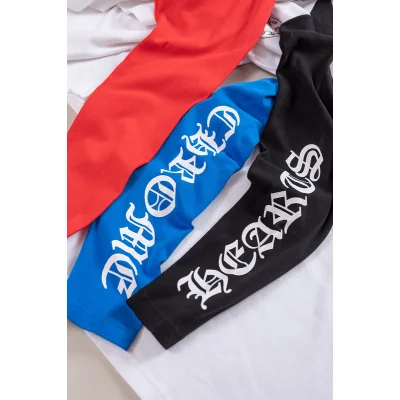 Лонгслив Chrome Hearts Color Sleeve "White/Blue" фото № 6 Лонгслив Chrome Hearts Color Sleeve "White/Blue" фото № 6