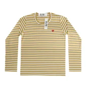 Лонгслив Comme des Garçons Red Logo Colors "Brown"