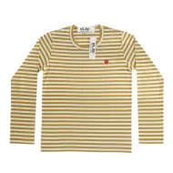 Лонгслив Comme des Garçons Red Logo Colors "Brown"