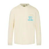 Лонгслив Gallery Dept WIth Text Logo "Cream"