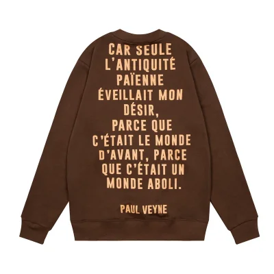 Лонгслив Gucci Celebrity Inscription "Brown" фото № 3