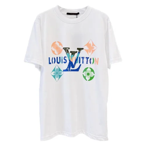 Футболка Louis Vuitton Color Logos "White"