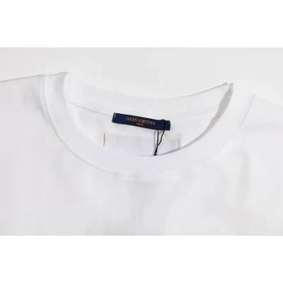 Лонгслив Louis Vuitton Style Casual "White" фото № 4