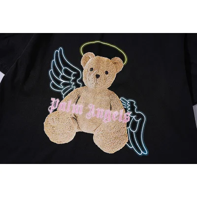 Футболка Palm Angels Bear Angel "Black" фото № 2