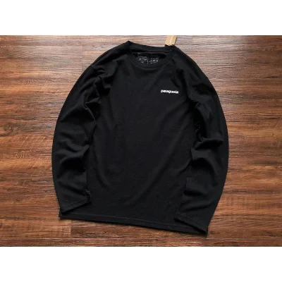 Лонгслив Patagonia Mountain View Inside Fish "Black" фото № 2 Лонгслив Patagonia Mountain View Inside Fish "Black" фото № 2