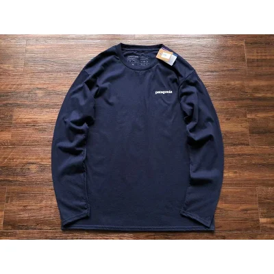 Лонгслив Patagonia Waves View Back Print "Blue" фото № 2 Лонгслив Patagonia Waves View Back Print "Blue" фото № 2