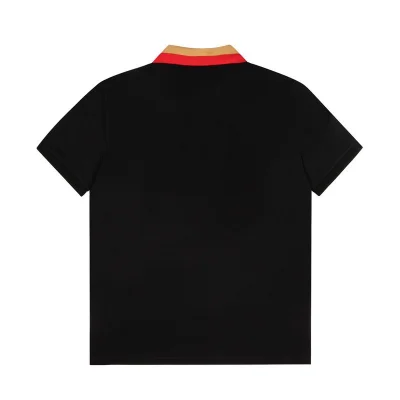 Поло Burberry Eye-Catching Collar "Black" фото № 6