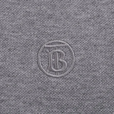 Поло Burberry With A Very Small Logo "Gray" фото № 5