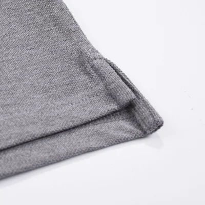 Поло Burberry With A Very Small Logo "Gray" фото № 7