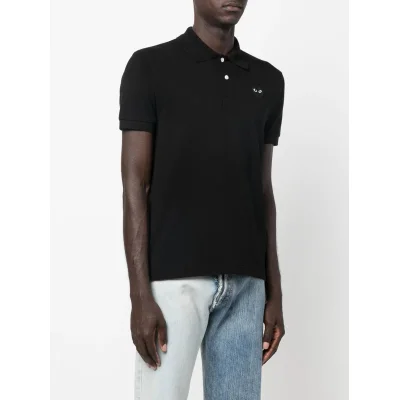 Поло Comme des Garcons Play Black Heart Eyes "Black" фото № 4