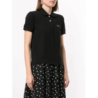 Поло Comme des Garcons Play Black Heart Eyes "Black" фото № 2