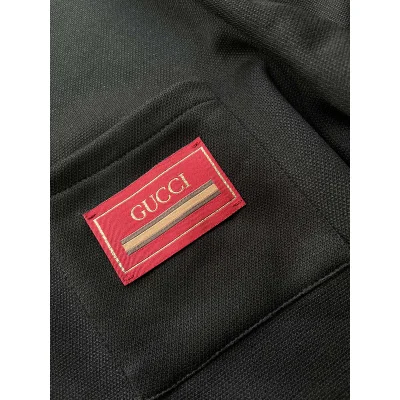 Поло GUCCI Short Sleeve "Black" фото № 3