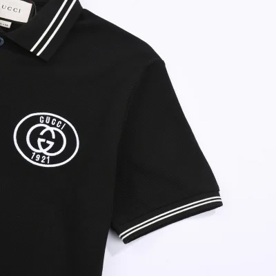 Поло Gucci With The Logo Of 1921 "Black" фото № 5