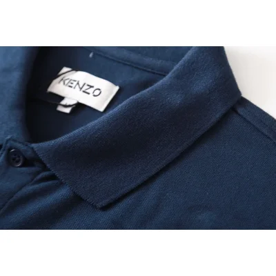 Поло Kenzo Shirt Small Logo "Blue" фото № 4 Поло Kenzo Shirt Small Logo "Blue" фото № 4