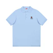 Поло Kenzo Small Logo And Flower "Blue"