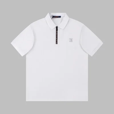 Поло Louis Vuitton Branded Clasp "White" фото № 2 Поло Louis Vuitton Branded Clasp "White" фото № 2