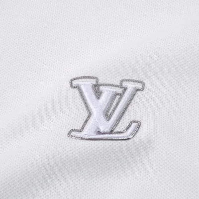 Поло Louis Vuitton Branded Clasp "White" фото № 5 Поло Louis Vuitton Branded Clasp "White" фото № 5