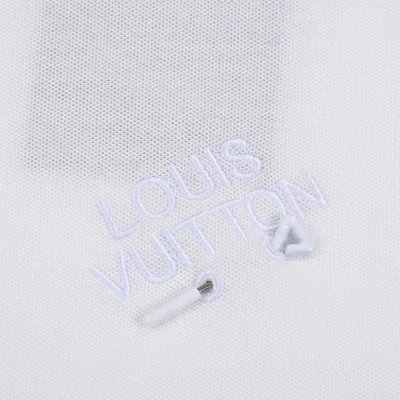Поло Louis Vuitton With White Logo "White" фото № 6 Поло Louis Vuitton With White Logo "White" фото № 6