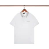 Поло Versace With Pattern On The Collar "White"